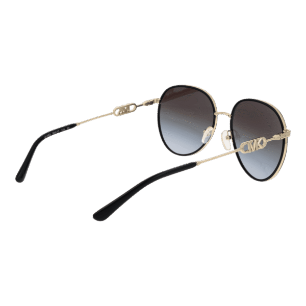 Rückansicht der Michael Kors Sonnenbrille 0MK1128J 5810148G – Metall Rahmen