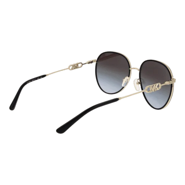 Rückansicht der Michael Kors Sonnenbrille 0MK1128J 5810148G – Metall Rahmen