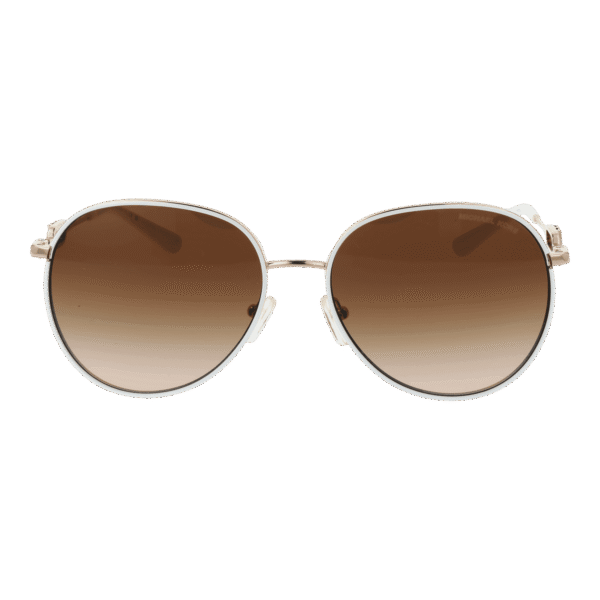 Michael Kors Sonnenbrille 0MK1128J 58123313 – Frontansicht mit Metall & Kunststoff Rahmen und Gold Gläsern