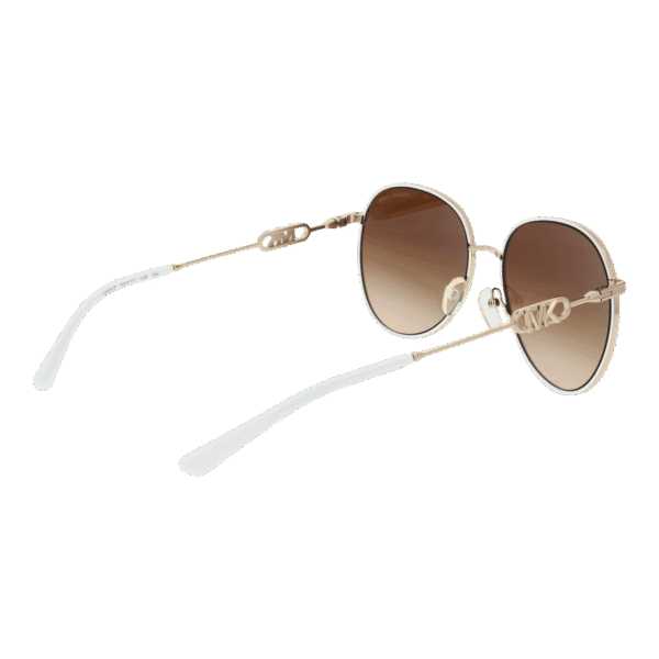 Rückansicht der Michael Kors Sonnenbrille 0MK1128J 58123313 – Metall & Kunststoff Rahmen
