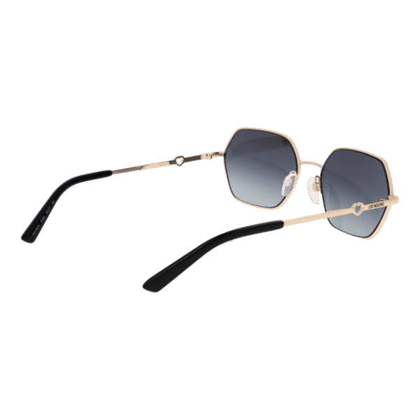 Rückansicht der Moschino Love Sonnenbrille MOL084/S 560009O – Metall Rahmen