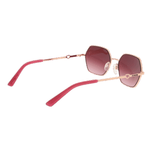 Rückansicht der Moschino Love Sonnenbrille MOL084/S 56DDBUQ – Metall Rahmen