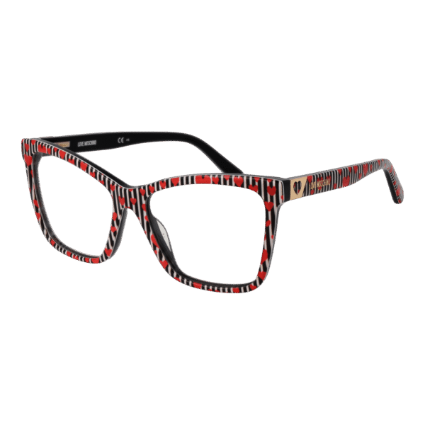 Moschino Love )} Brille MOL586 547RM15 in Schwarz