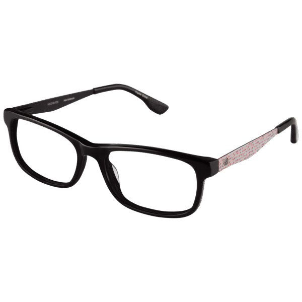 New Balance Brille NB403001 52 – 45° Seitenansicht New Balance )} Brille NB403001 52 in Schwarz