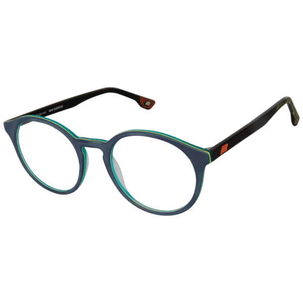 New Balance Brille NB407102 49 – 45° Seitenansicht New Balance )} Brille NB407102 49 in Grau