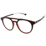 New Balance )} Brille NB407701 51 in Schwarz