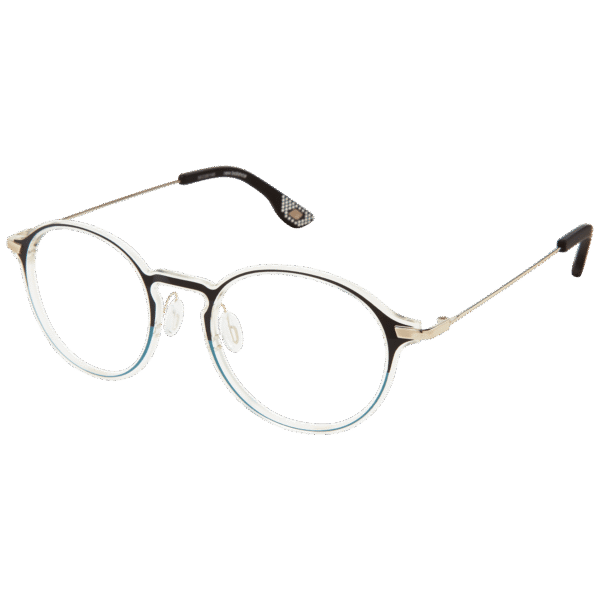 New Balance )} Brille NB409103 49 in Schwarz