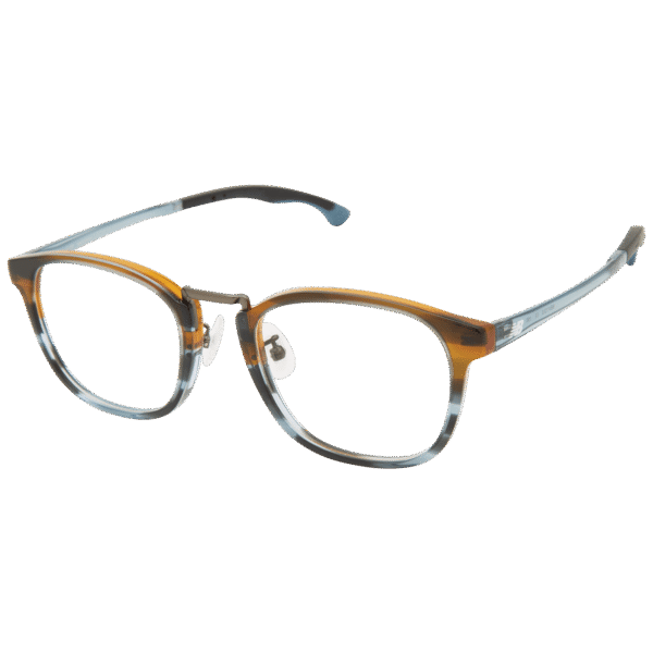 New Balance Brille NB411202 51 – 45° Seitenansicht New Balance )} Brille NB411202 51 in Braun