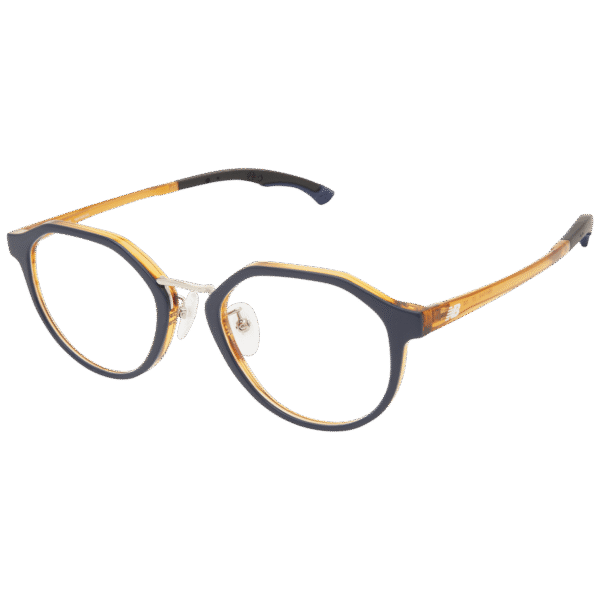 New Balance Brille NB411402 52 – 45° Seitenansicht New Balance )} Brille NB411402 52 in Blau