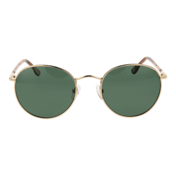 New Balance Sonnenbrille NB6064 51C04 – Frontansicht mit Metall Rahmen und Grün Gläsern