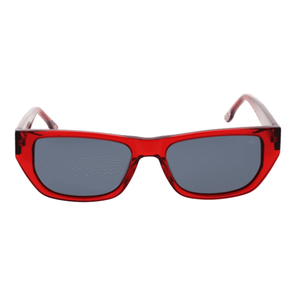 New Balance Sonnenbrille NB6067 47C03 – Frontansicht mit Kunststoff Rahmen und Grau Gläsern