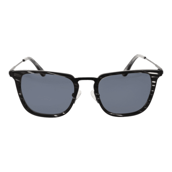 New Balance Sonnenbrille NB6072 52C01 – Frontansicht mit Metall Rahmen und Grau Gläsern