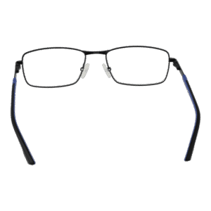 Frontansicht der New Balance Brille NB7011LT02 58 – Rahmen Metall