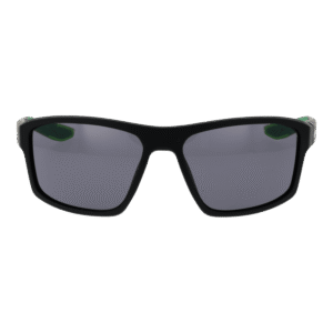 Nike Sonnenbrille DC3294 60010 – Frontansicht mit Edelstahl Rahmen und Grau Gläsern