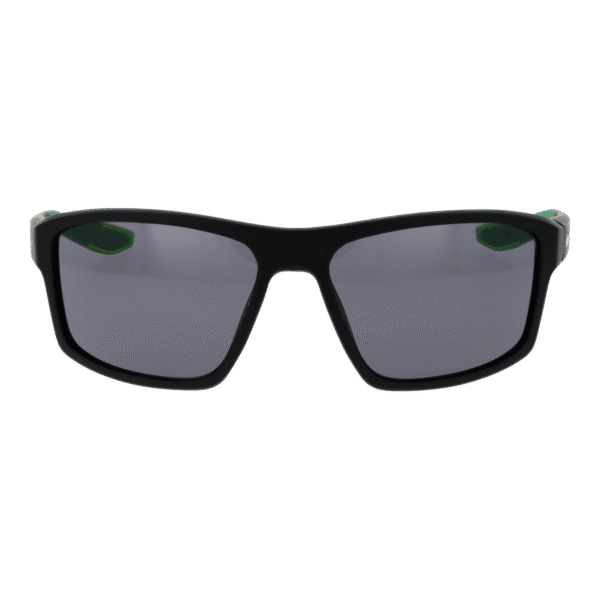 Nike Sonnenbrille DC3294 60010 – Frontansicht mit Edelstahl Rahmen und Grau Gläsern