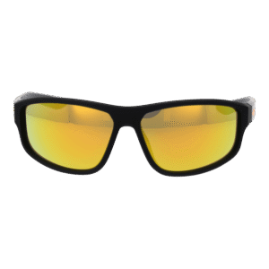 Nike Sonnenbrille DJ0803 62452 – Frontansicht mit Edelstahl Rahmen und Orange Gläsern