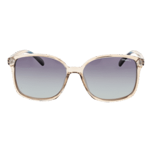 O'Neill Sonnenbrille ONS-Praia 58100P – Frontansicht mit Polycarbonat Rahmen und Lila Gläsern