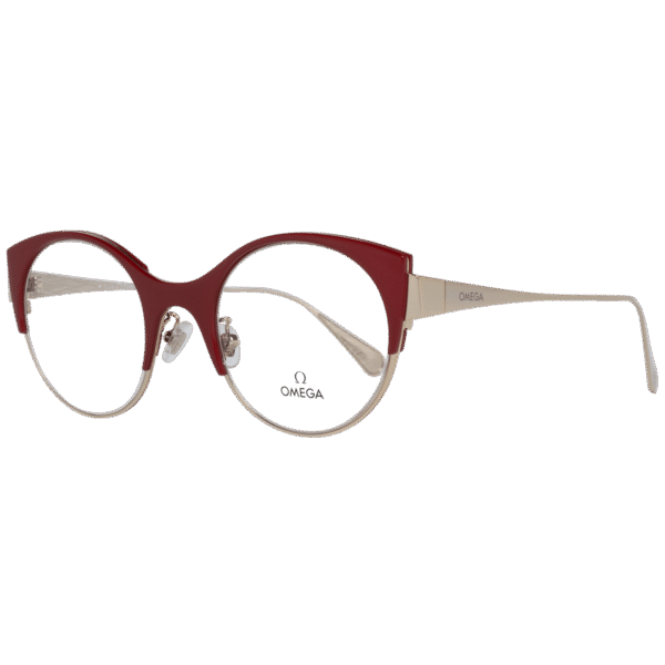 Omega )} Brille OM5002-H 51066 in Rot