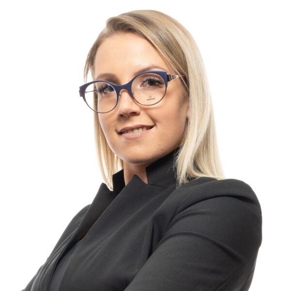 Rückansicht/Bügel der Omega Brille OM5002-H 51090