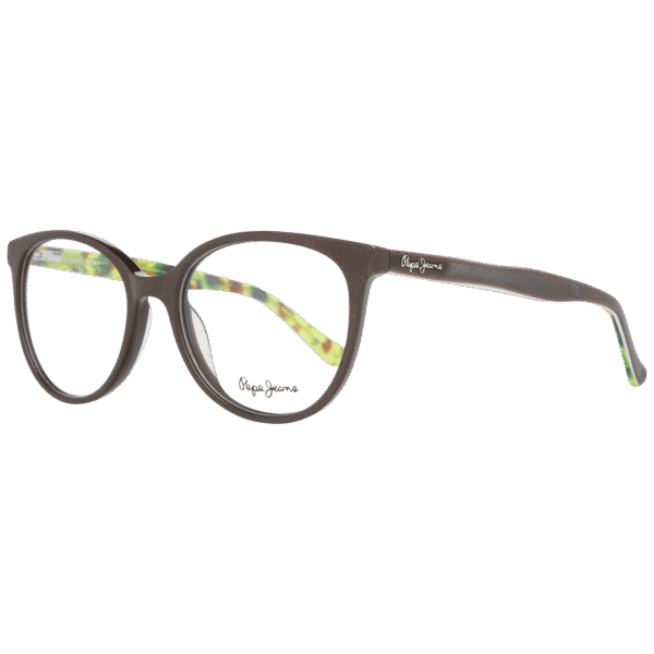 Pepe Jeans Brille PJ3318 52C2 – 45° Seitenansicht Pepe Jeans )} Brille PJ3318 52C2 in Braun