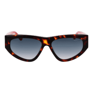 Pepe Jeans Sonnenbrille PJ7403 56101 – Frontansicht mit Azetat Rahmen und Blau Gläsern