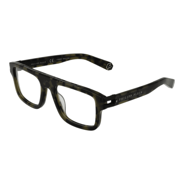 Philipp Plein )} Brille VPP021M 53092I in Grün