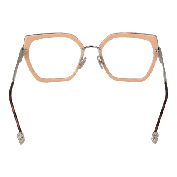 Frontansicht der Philipp Plein Brille VPP036S 540579 – Rahmen Metall & Kunststoff