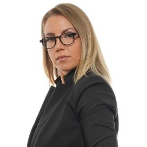 Rückansicht/Bügel der Polaroid Brille PLD 0008/R/CH 46D2815