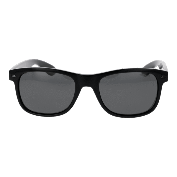 Polaroid Sonnenbrille PLD 1015/S 53D28Y2 – Frontansicht mit Karbon Rahmen und Grau Gläsern