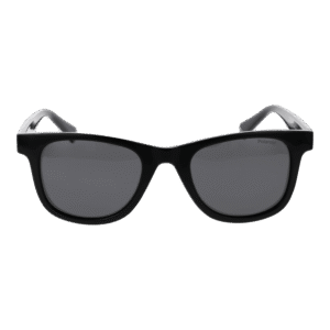 Polaroid Sonnenbrille PLD 1016/S/NEW 50807M9 – Frontansicht mit Karbon Rahmen und Grau Gläsern
