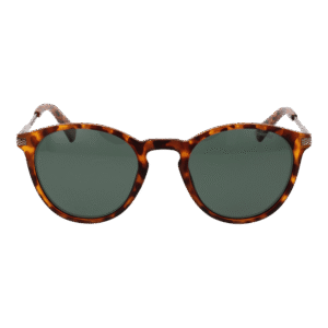 Polaroid Sonnenbrille PLD 2062/S 50N9PUC – Frontansicht mit Karbon Rahmen und Grün Gläsern