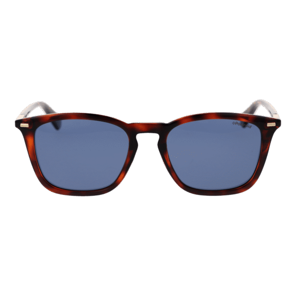 Polaroid Sonnenbrille PLD 2085/S 52086C3 – Frontansicht mit Polycarbonat Rahmen und Blau Gläsern