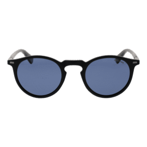 Polaroid Sonnenbrille PLD 2086/S 47003C3 – Frontansicht mit Karbon Rahmen und Blau Gläsern