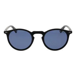 Polaroid Sonnenbrille PLD 2086/S 47003C3 – Frontansicht mit Karbon Rahmen und Blau Gläsern