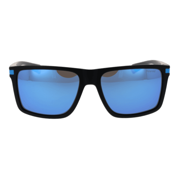 Polaroid Sonnenbrille PLD 2098/S 56D515X – Frontansicht mit Polycarbonat Rahmen und Grau Gläsern