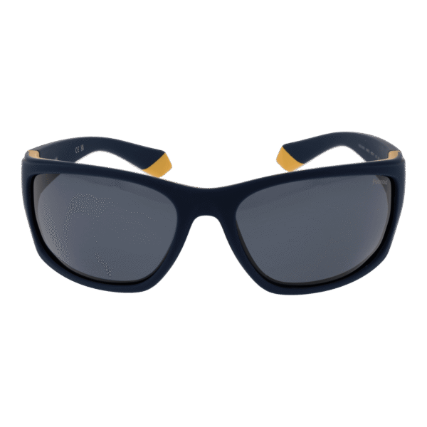 Polaroid Sonnenbrille PLD 2135/S 642FNC3 – Frontansicht mit Kunststoff Rahmen und Grau Gläsern