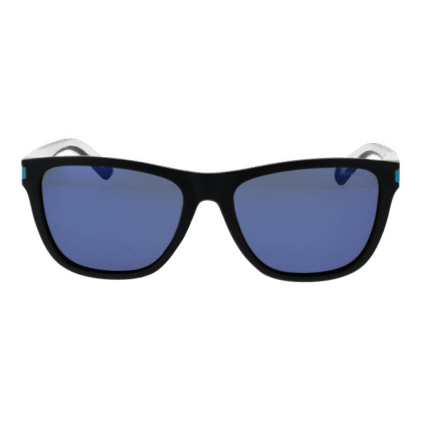 Polaroid Sonnenbrille PLD 2138/S 560VK5X – Frontansicht mit Polycarbonat Rahmen und Grau Gläsern