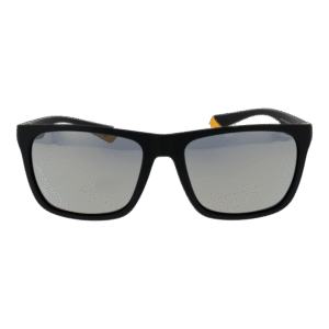 Polaroid Sonnenbrille PLD 2141/S 56PGCLM – Frontansicht mit Kunststoff Rahmen und Grau Gläsern