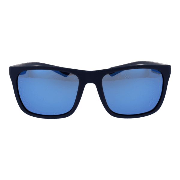 Polaroid Sonnenbrille PLD 2141/S 56VGL5X – Frontansicht mit Kunststoff Rahmen und Grau Gläsern