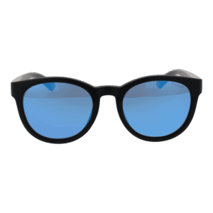 Polaroid Sonnenbrille PLD 2150/S 52OY45X – Frontansicht mit Polycarbonat Rahmen und Grau Gläsern