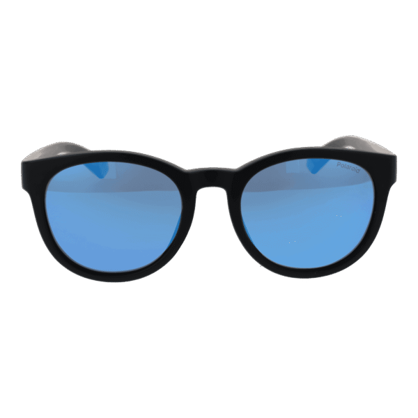 Polaroid Sonnenbrille PLD 2150/S 52OY45X – Frontansicht mit Polycarbonat Rahmen und Grau Gläsern