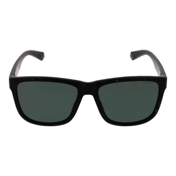 Polaroid Sonnenbrille PLD 2155/S 57HGCUC – Frontansicht mit Polycarbonat Rahmen und Grün Gläsern