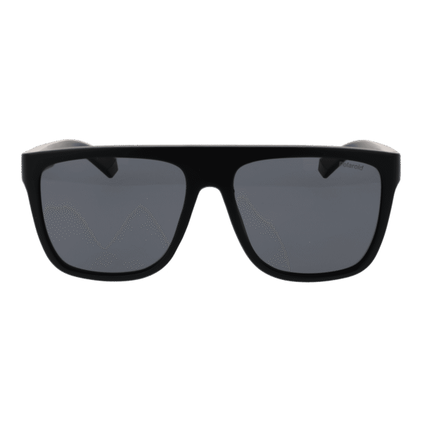 Polaroid Sonnenbrille PLD 2162/S 56003M9 – Frontansicht mit Polycarbonat Rahmen und Grau Gläsern