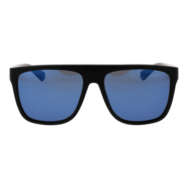 Polaroid Sonnenbrille PLD 2162/S 560VK5X – Frontansicht mit Polycarbonat Rahmen und Grau Gläsern