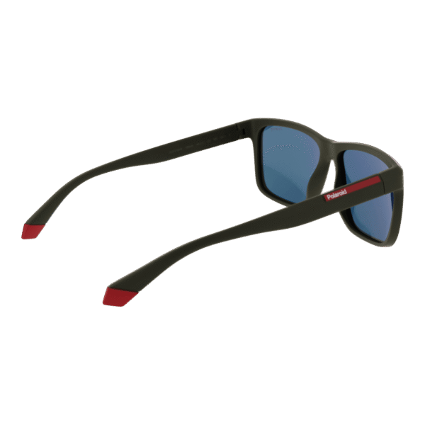 Rückansicht der Polaroid Sonnenbrille PLD 2164/S 58TBOOZ – Polycarbonat Rahmen