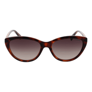 Polaroid Sonnenbrille PLD 4080/S 55086LA – Frontansicht mit Polycarbonat Rahmen und Braun Gläsern