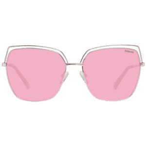 Polaroid Sonnenbrille PLD 4093/S 59DDB/0F – Frontansicht mit Metall Rahmen und Pink Gläsern