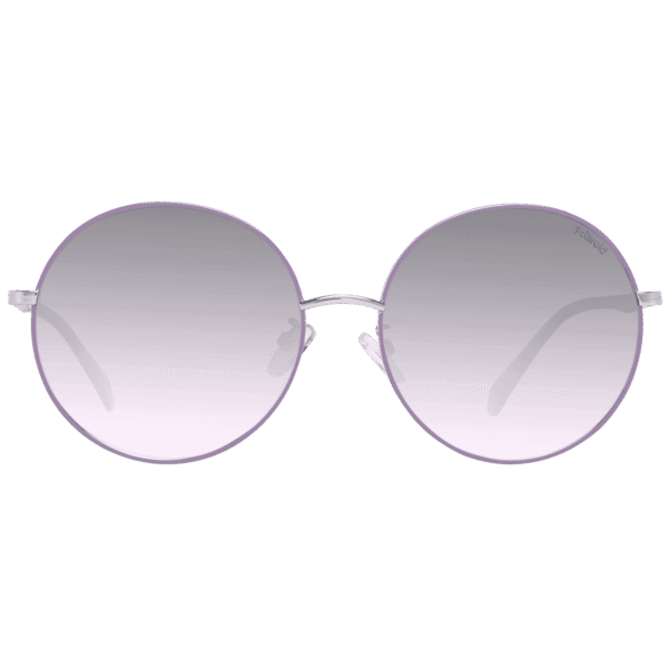 Polaroid Sonnenbrille PLD 4105/G/S 60KTSWJ – Frontansicht mit Metall Rahmen und Grau Gläsern