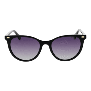 Polaroid Sonnenbrille PLD 4107/S 52807WJ – Frontansicht mit Polyamid Rahmen und Lila Gläsern