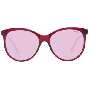 Polaroid Sonnenbrille PLD 4131/S/X 57MU10F – Frontansicht mit Polycarbonat Rahmen und Rosa Gläsern